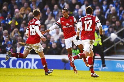 Arsenal edge out spirited Brighton 3-2 in FA Cup