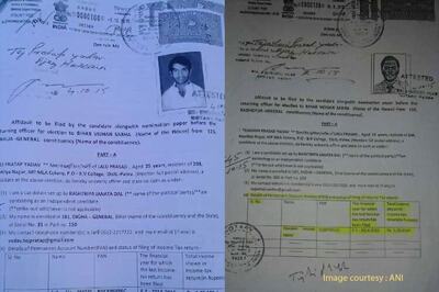 Bihar elections: Lalu's younger son aged more than elder one, state affidavits