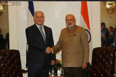 Modi meets Isarel PM Netanyahu, discusses defence cooperation, West Asia