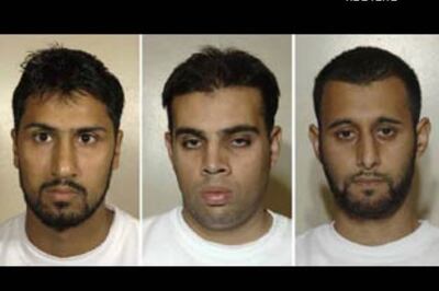 Three Britons found guilty in '06 airline bomb plot