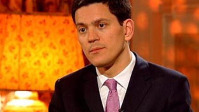 Punishing Pak with sanctions is not the solution: Miliband