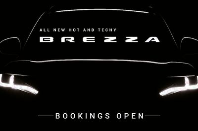 New Maruti Suzuki Brezza Bookings Open Ahead of Launch on June 30