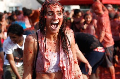 Photos: The best of La Tomatina - the world's biggest food fight