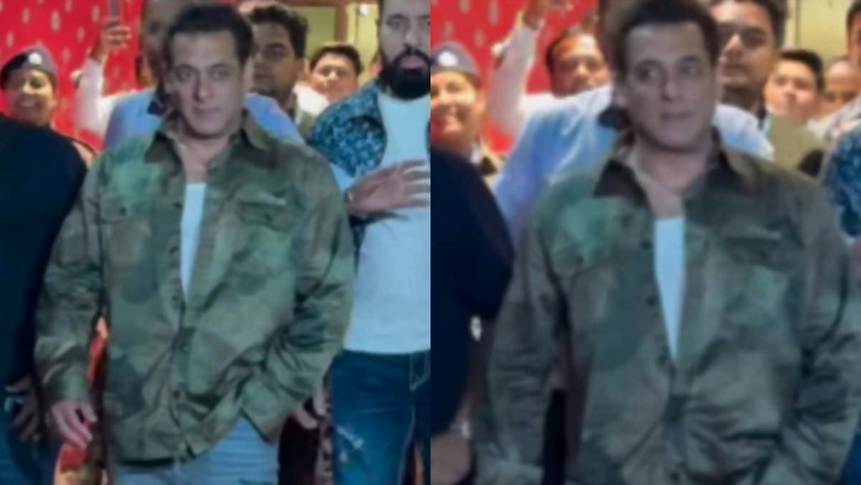 Salman Khan Arrives in Jamnagar With Tight Security for Anant-Radhika's Pre-Wedding Bash | Watch