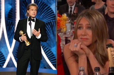 Golden Globes 2020: Jennifer Aniston's Reaction to Brad Pitt's Acceptance Speech is Unmissable