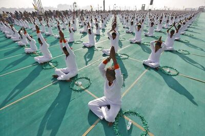 International Yoga Day to Involve Students' Massive Participation in Puducherry