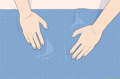 How to Hang Fabric on a Wall Without Nails