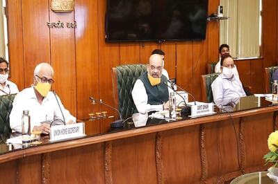 Amit Shah, Harsh Vardhan Reviews Covid-19 Situation in India
