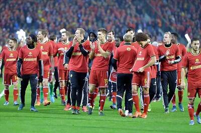 Belgium go top of FIFA rankings