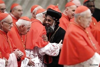 Cardinals gather for the last time ahead of conclave