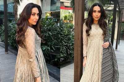 Karisma Kapoor Channels Her Inner Anarkali on a Bright Sunny Day