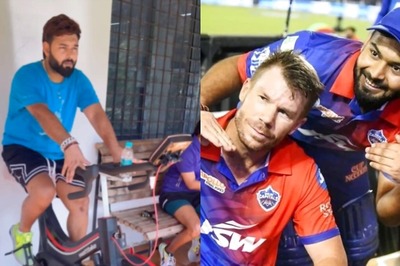 'Good Vibes Only': Rishabh Pant Shares Latest Fitness Update, David Warner's Comment Wins the Internet