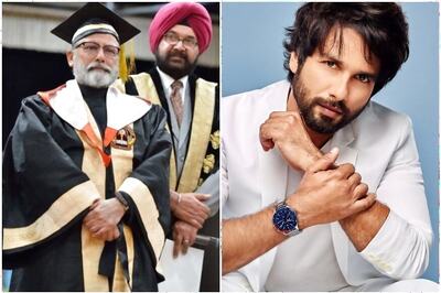 Pankaj Kapur Receives Doctorate, Proud Son Shahid Kapoor Shares News