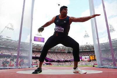 Discus-thrower Vikas Gowda wins first gold for India
