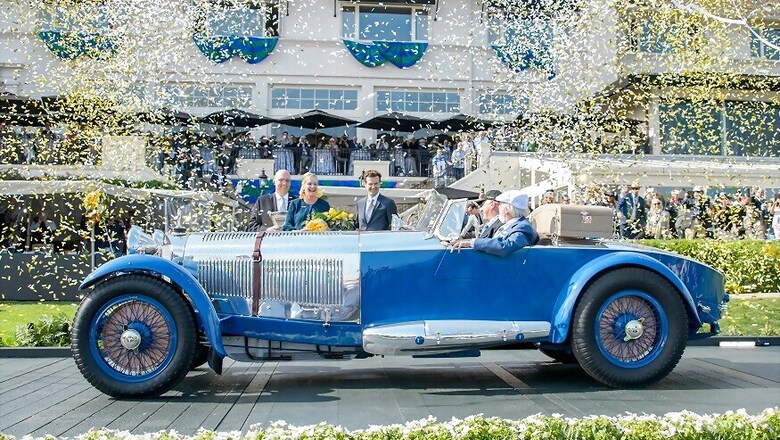 Mercedes-Benz S Barker Tourer 1929 Wins at Pebble Beach Concours d'Elegance
