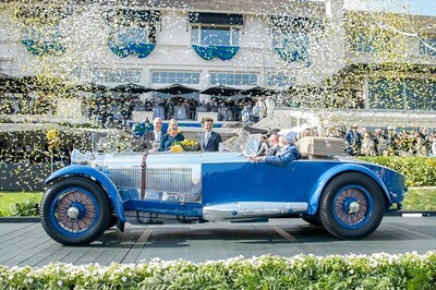 Mercedes-Benz S Barker Tourer 1929 Wins at Pebble Beach Concours d'Elegance