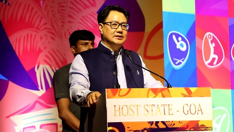 Sports Minister Kiren Rijiju Says Government Targets TOPS Junior to Groom Athletes for Future