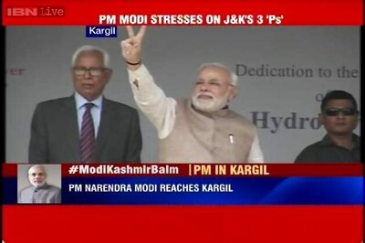 PM Narendra Modi in Leh, Kargil: As it happened