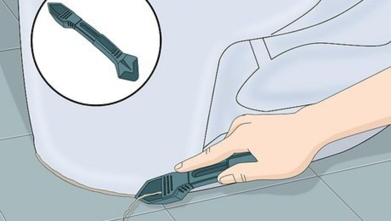How to Caulk Around a Toilet