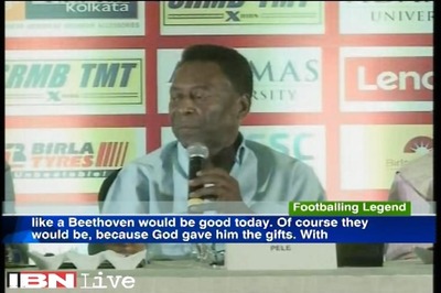 King Pele enthrals Kolkata after 38 years