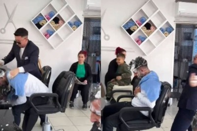 Video Of Barber Slapping Customer's Head While Washing Hair Viral