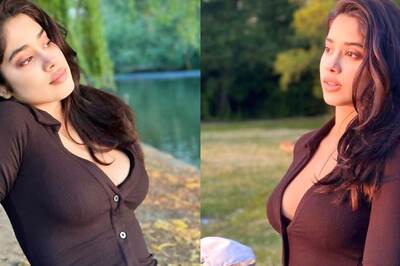 Janhvi Kapoor Flaunts Her Curves In Sexy Golden Hour Photo Shoot in the Park, See Photos