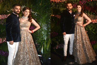 Virat-Anushka Mumbai Reception: The Duo Look Glamorous in Sabyasachi, Raghavendra Ensembles