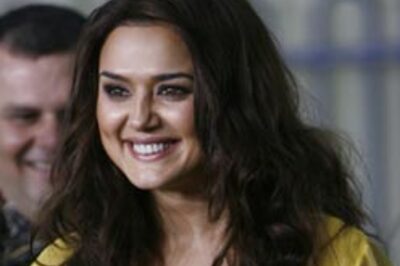 Preity injured at IPL launch, gets a black eye