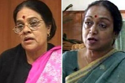 Lady Speaker? Meira, Girija on Sonia's list