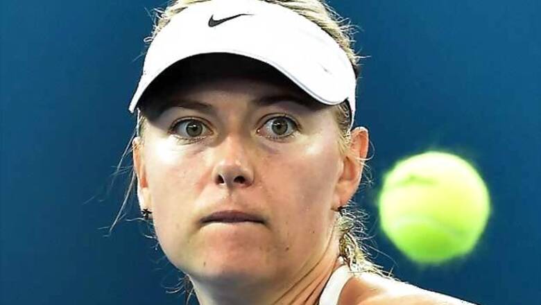 Sharapova, Ivanovic reach Brisbane final