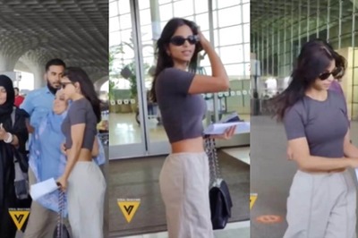 Suhana Khan Warmly Greets And Poses With Fans As She Enters Airport, Watch Video
