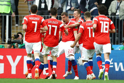 FIFA World Cup 2018: Russia Ride Wave of Euphoria Into Uruguay Test