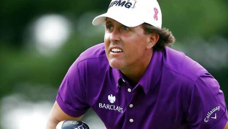 Mickelson and Watney share Quail Hollow lead
