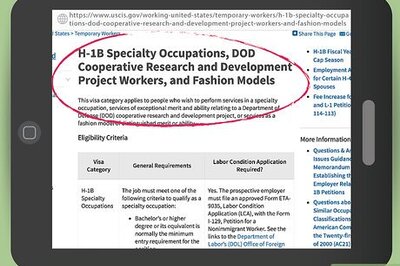 How to Apply for an H 1B Visa