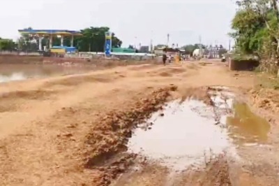Newly-built Concrete Road In Chhattisgarh's Bilaspur Gets Damaged, Locals Seek Action
