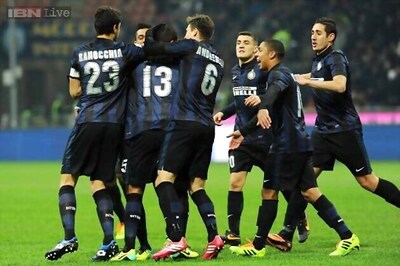 Inter Milan edge Fiorentina 2-1 in Serie A