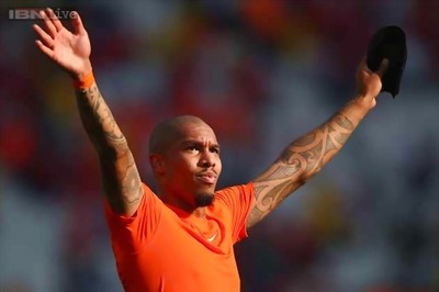 World Cup 2014: Groin tear likely ends Nigel de Jong's campaign