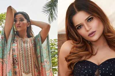 Nimrit Ahluwalia Exudes Besharam Rang Vibes In A Printed Kaftan; Archana Gautam Calls Her 'Sexy'