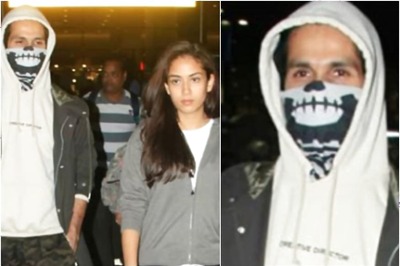 Shahid Kapoor Hides Face with Mask After Getting Injured Shooting for Jersey
