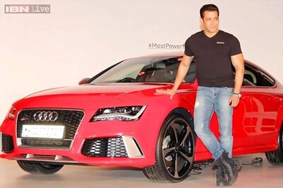 Salman Khan becomes the first one in India to own an Audi RS7