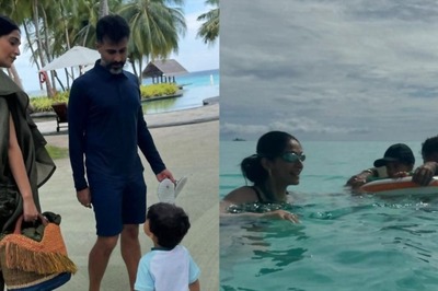 Sonam Kapoor Enjoys A Vacation In Maldives With Son Vayu And Husband Anand Ahuja | Check Pics Inside