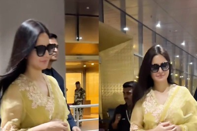 Katrina Kaif Radiates In Yellow As She Returns To Town After Her Solo Vacation In Austria; Watch Viral Video