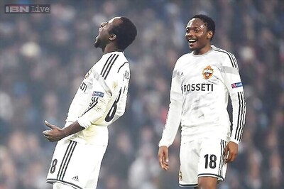 Champions League: Doumbia double gives CSKA 2-1 win at Manchester City