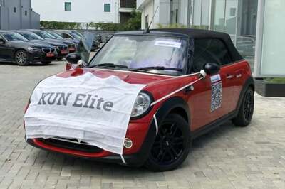 Mini Cooper Made to Wear Mask in Chennai to Promote Used Car Sales Event Amid Covid-19