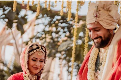 First Pics! Katrina Kaif and Vicky Kaushal Share Love and Laughter at Their Dream Rajasthan Wedding