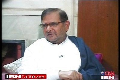 UP land sold to private parties: Sharad Yadav