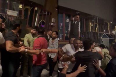 WATCH | Punches, Kicks And Liquor Bottles Thrown As Fight Breaks Out At Bar in Noida Mall