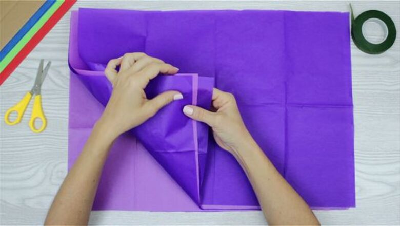 How to Make Tissue Paper Flowers