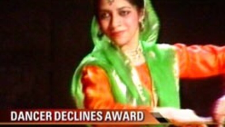Kathak dancer refuses award from Modi government