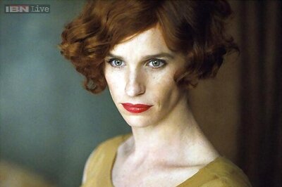 Check out Eddie Redmayne's first look from his upcoming movie 'The Danish Girl' where he plays a transgender artist